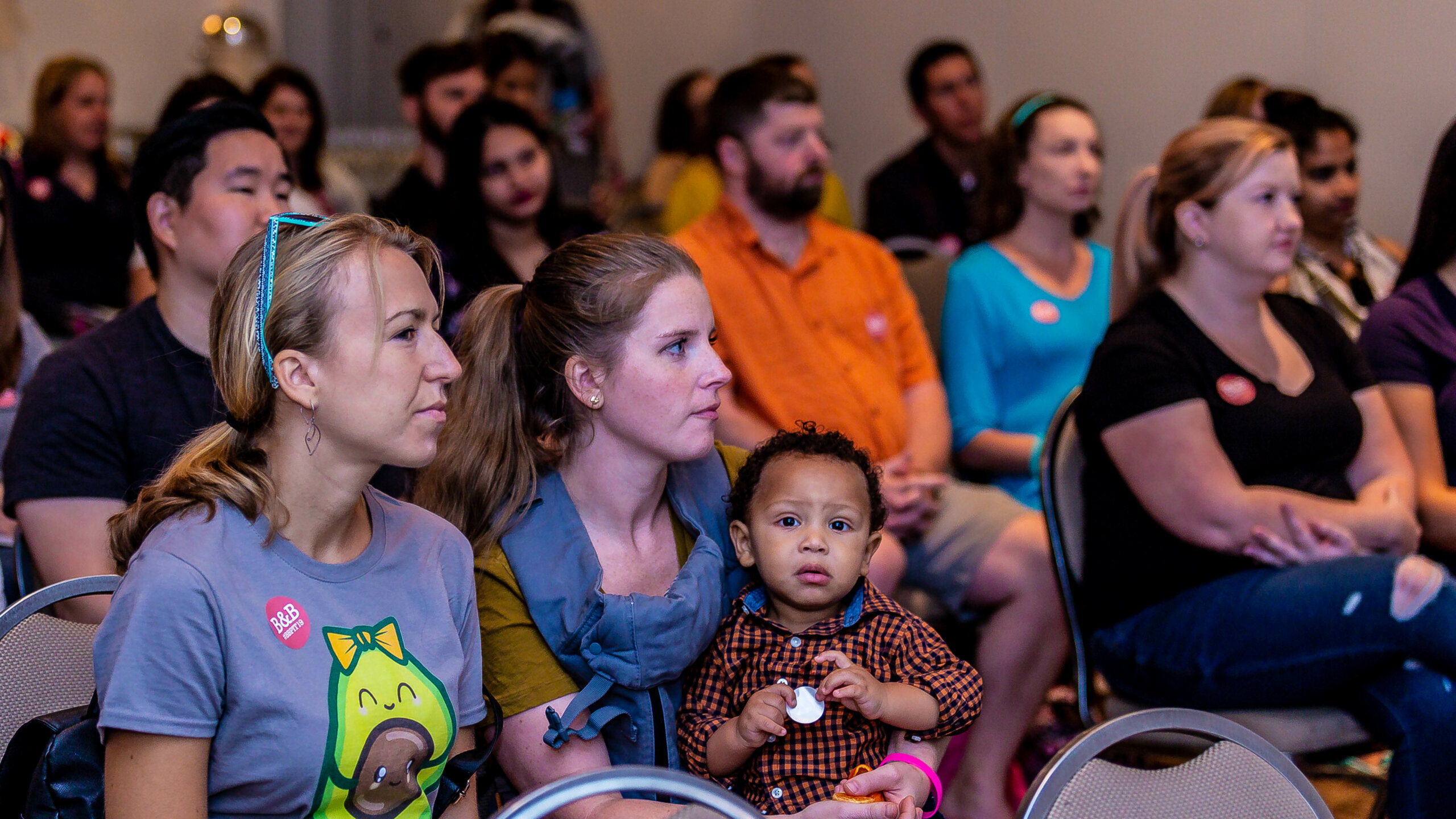 babies & bumps seminar session audience