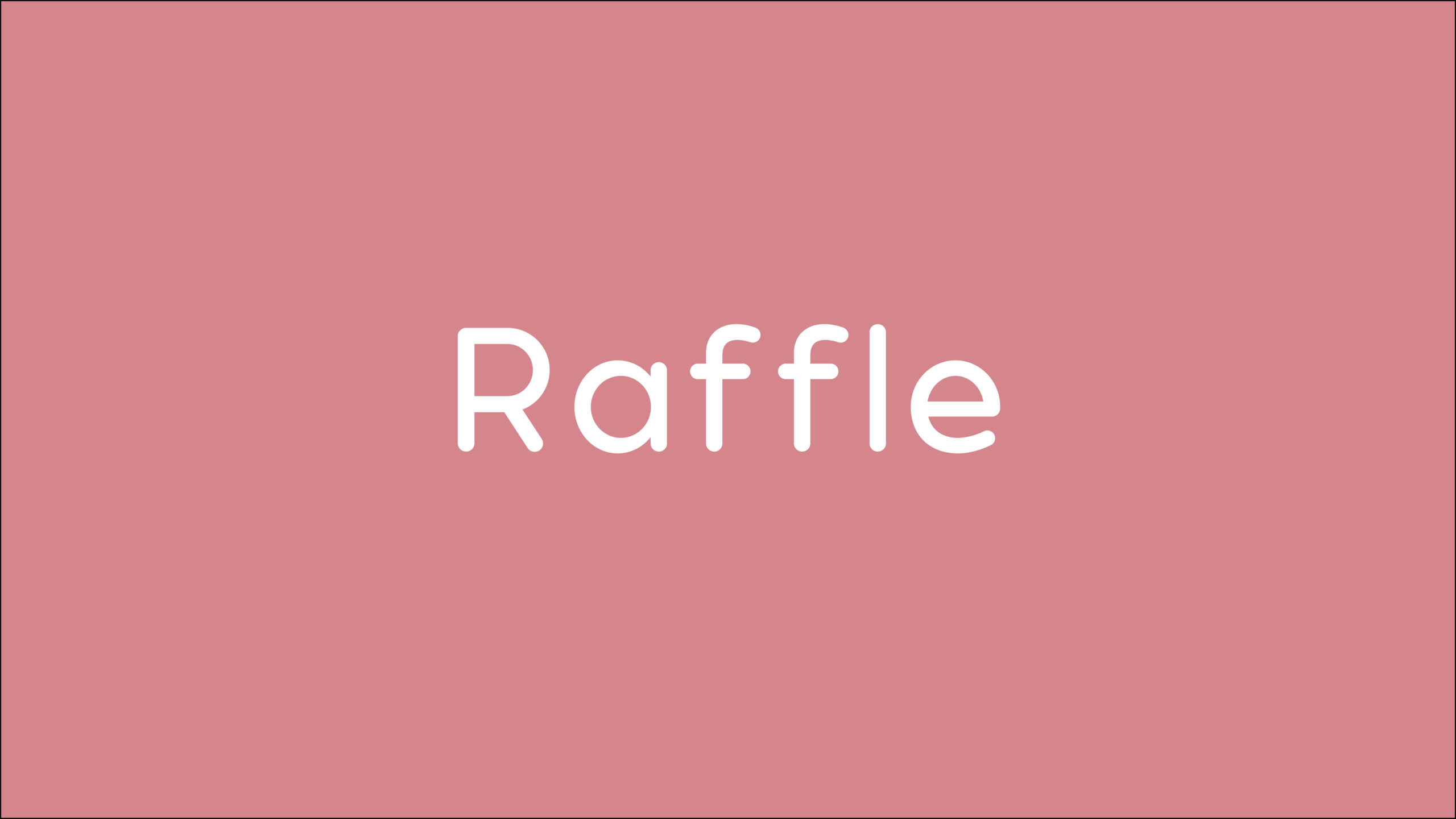 Raffle Welcome Kit Graphic