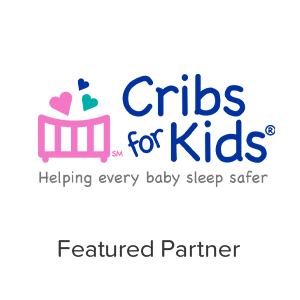 Cribs for Kids Helping Every Baby Sleep Safe Logo - Featured Partner